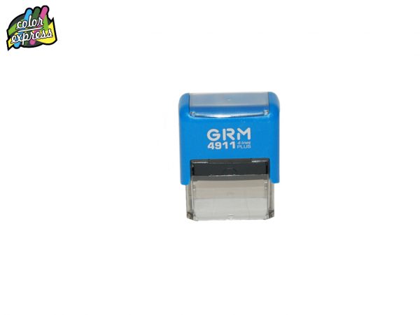 Автоматическая оснастка для штампа GRM 4911 Plus синего цвета 41x16