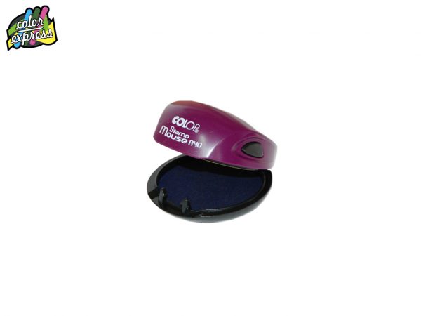 Карманная оснастка для печати  Colop Mouse R40 баклажанового цвета