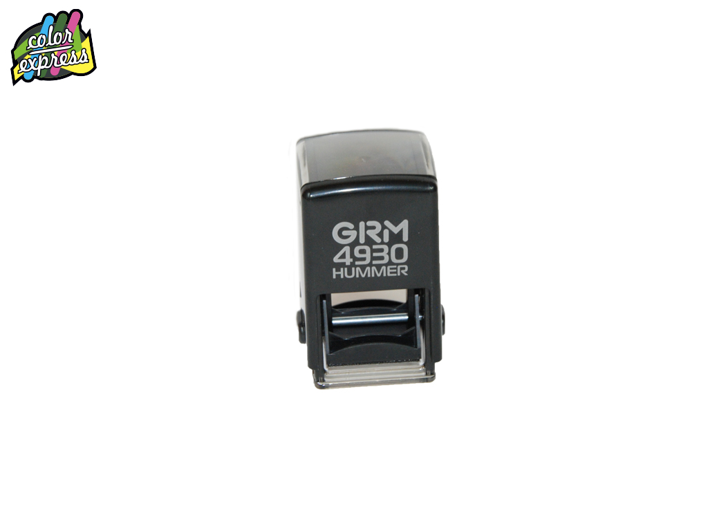 Автоматическая оснастка для штампа GRM 4930 Hummer черного цвета 31х31 .