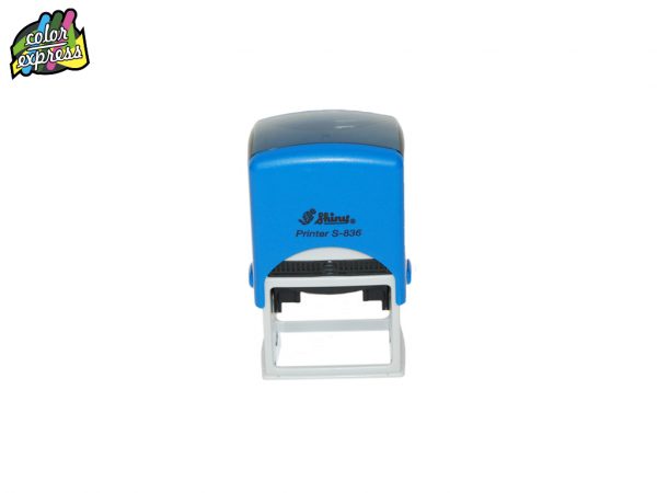 Автоматическая оснастка для штампа Shainy Printer S-836 синего цвета 45х30